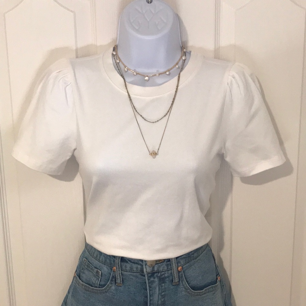 NWT Puff Sleeve T-shirt
